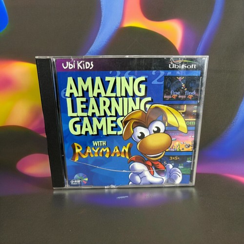 RAYMAN Windows 初代レイマン UBI PCゲーム CD-ROM Rayman PC CD-ROM Ubisoft 1996 Game for Windows 95/DOS/3.1