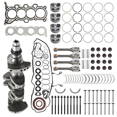 G4NC 2.0L Engine Rebuild Kit w/ Crankshaft & 4x Rods For Hyundai Tucson Kia Soul
