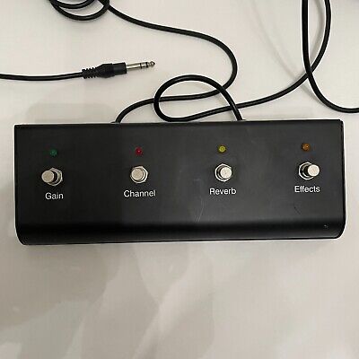 B-52 - 4 Foot Switch Pedal Reverb Effects AT-100 Controller Amp Gain FX Guitar