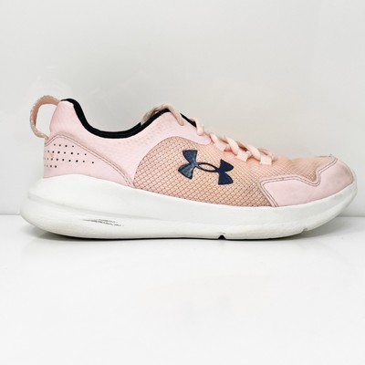 

Кроссовки Under Armour Girls Essential 3023883-604 Розовые Кроссовки для бега Размер 4Y, Розовый, Essential