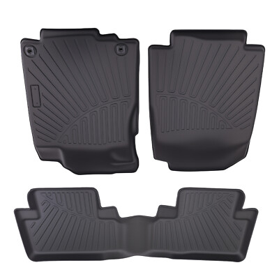 Front & Rear TPE Floor Mats All Weather Car Liners For Honda CR-V EX 2012-2016