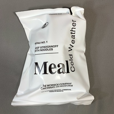 RARE US MRE military Cold Weather Meal MCW Freeze Dried Mountain House 9/22