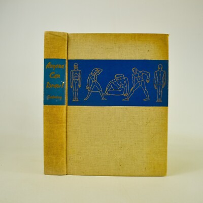 Vintage HC  Anyone Can Draw!  Arthur Zaidenberg 1940 Illustrated Editions Co