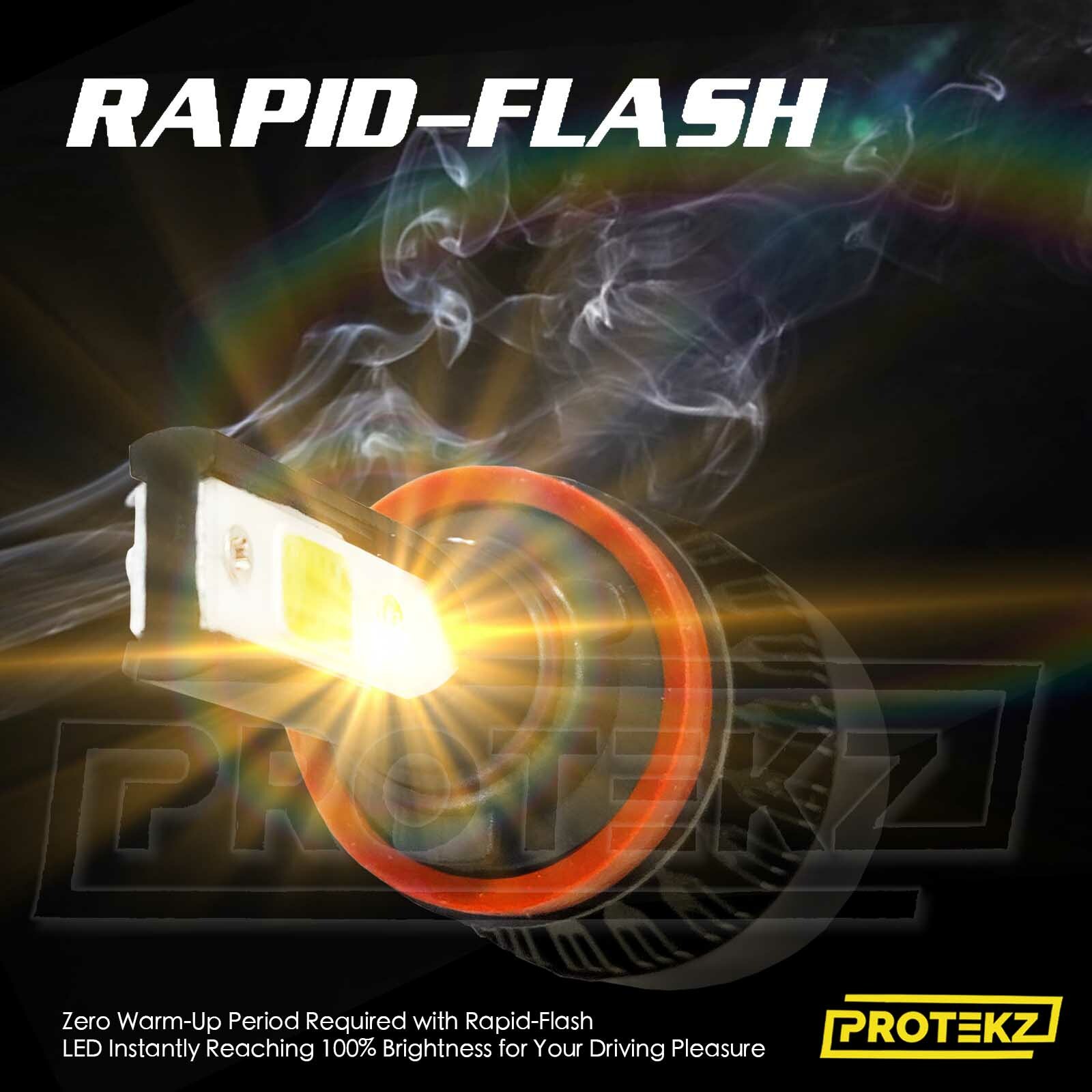LED Light Bulb Kit Protekz 9005 9006 D2R H3 600W 6000K for 2001-2005 Lexus IS300