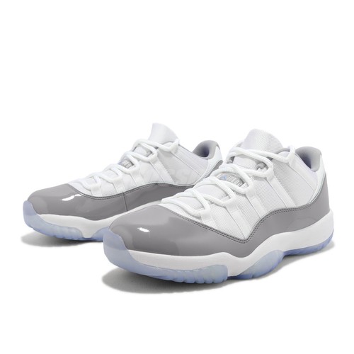 

Мужская повседневная обувь Nike Air Jordan 11 Retro Low Cement Grey White AJ11 AV2187-140, Белый, Air Jordan 11 Retro Low