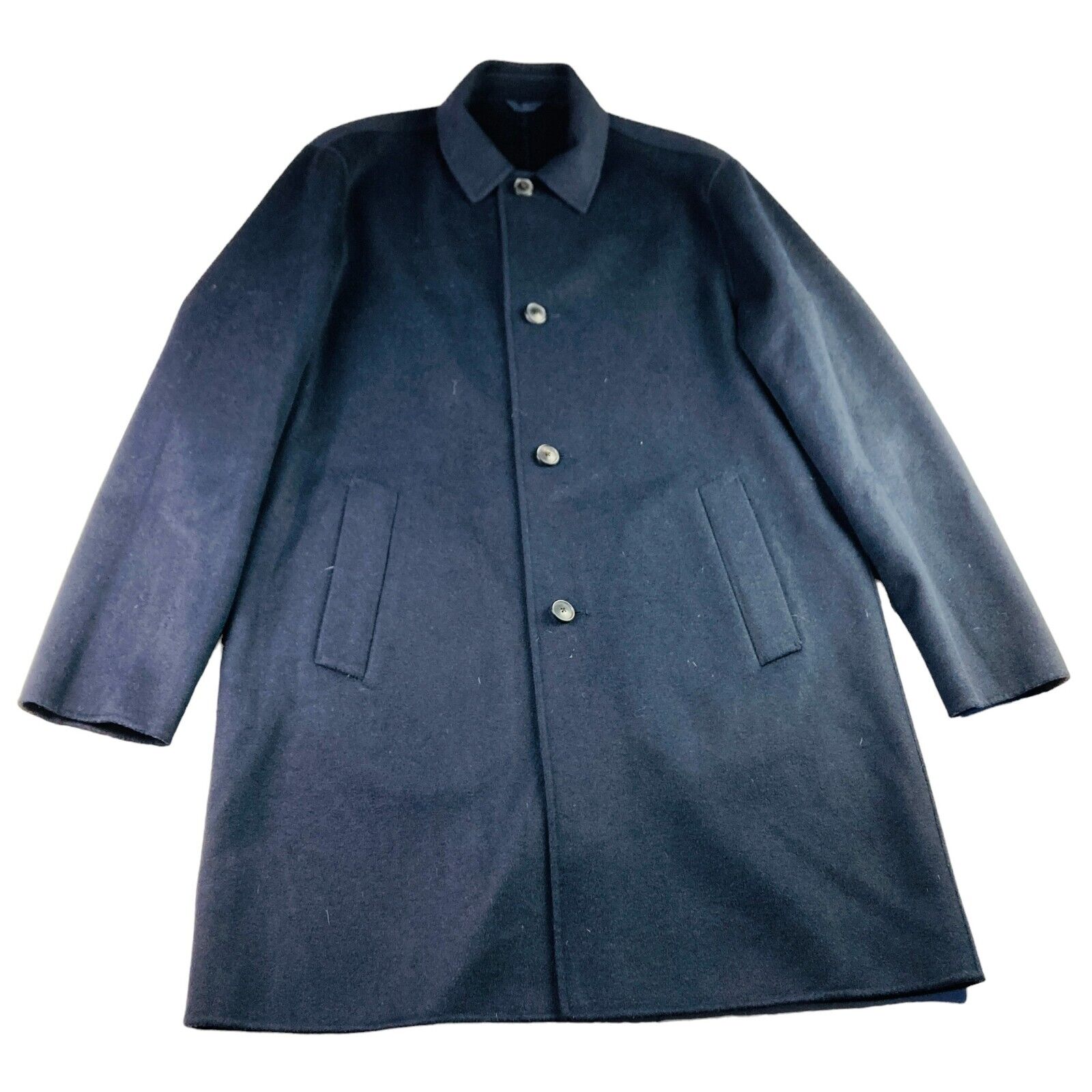 男式法兰绒羊毛混纺无衬里风衣汽车外套海军蓝• XL 码高| eBay 男式法兰绒羊毛混纺无衬里风衣汽车外套海军蓝• XL 码高| eBay