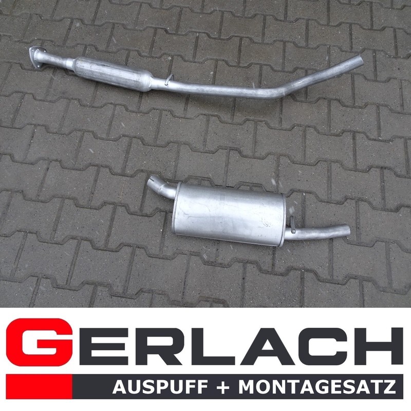 Auspuff Auspuffanlage FÃ¼R Opel Corsa A 1.2 1.4 SchrÃ¤Gheck 1990-1993 *1383