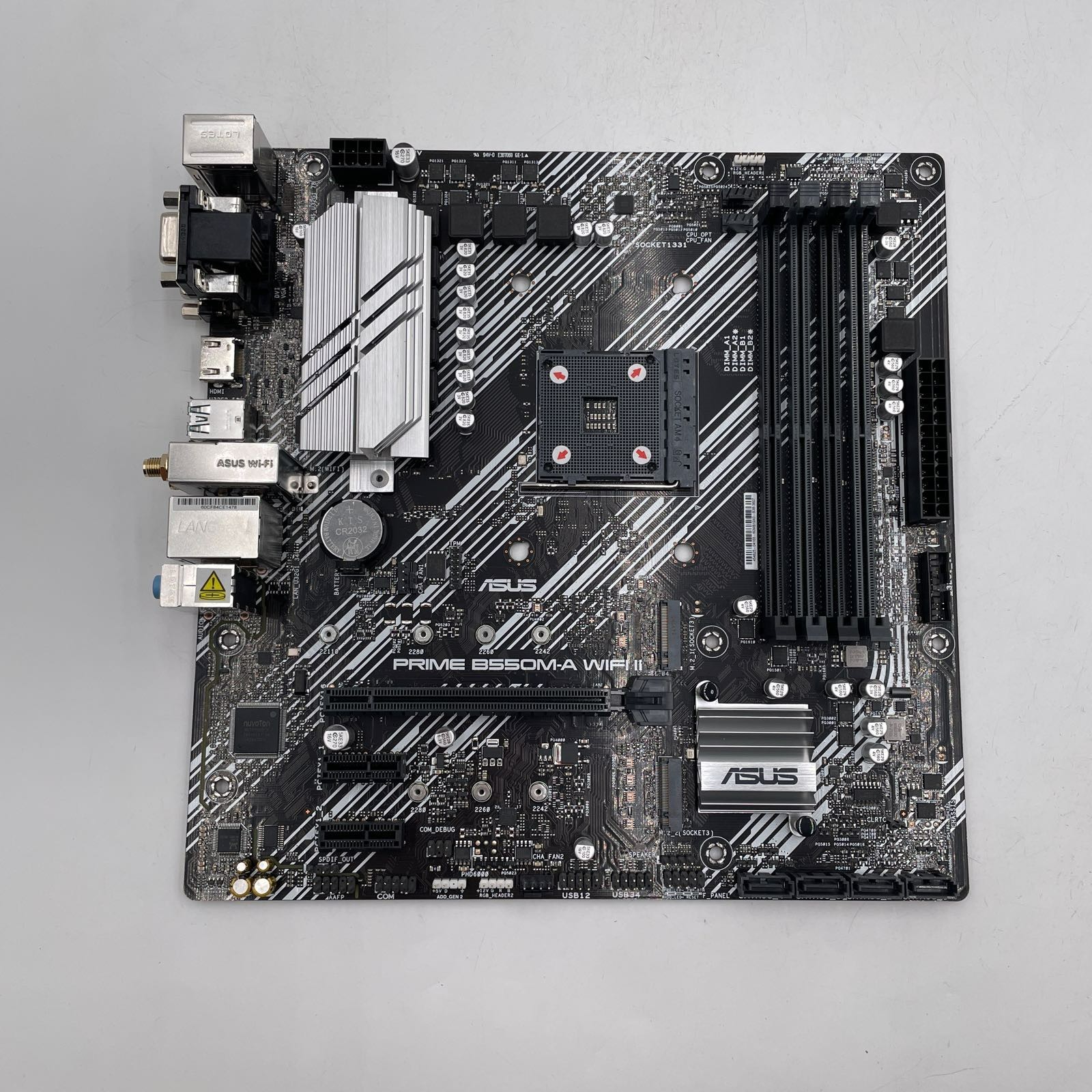 ASUS PRIME B550M-A WIFI II AMD DDR4 Micro ATX Motherboard