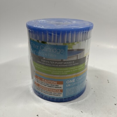 Intex 29007E Type H Easy Set Filter Cartridge Replacement for Swimming Pools
