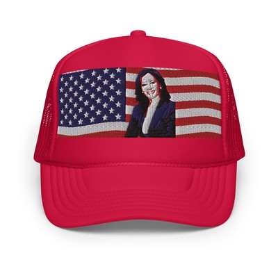 Snapback Trucker Hat : Flat Bill Trucker