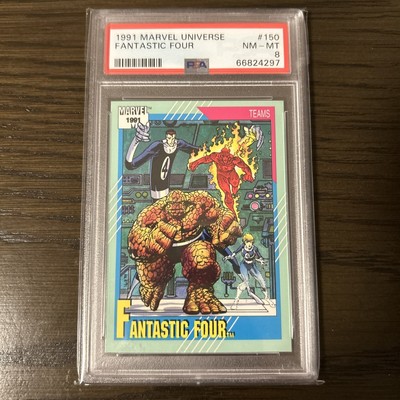 1991 Marvel Universe Fantastic Four PSA 8 #150
