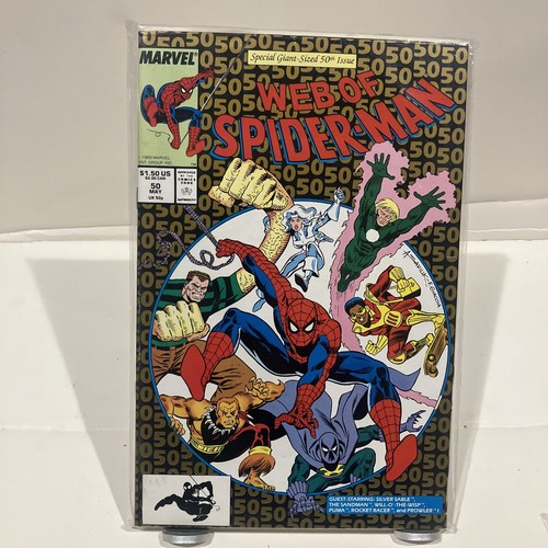Marvel Comics! Web of Spider-Man! Issue #50! | eBay