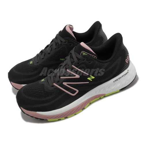 Женские кроссовки New Balance Fresh Foam 880 V13 D Wide NB, черные, розовые W880Y13-D