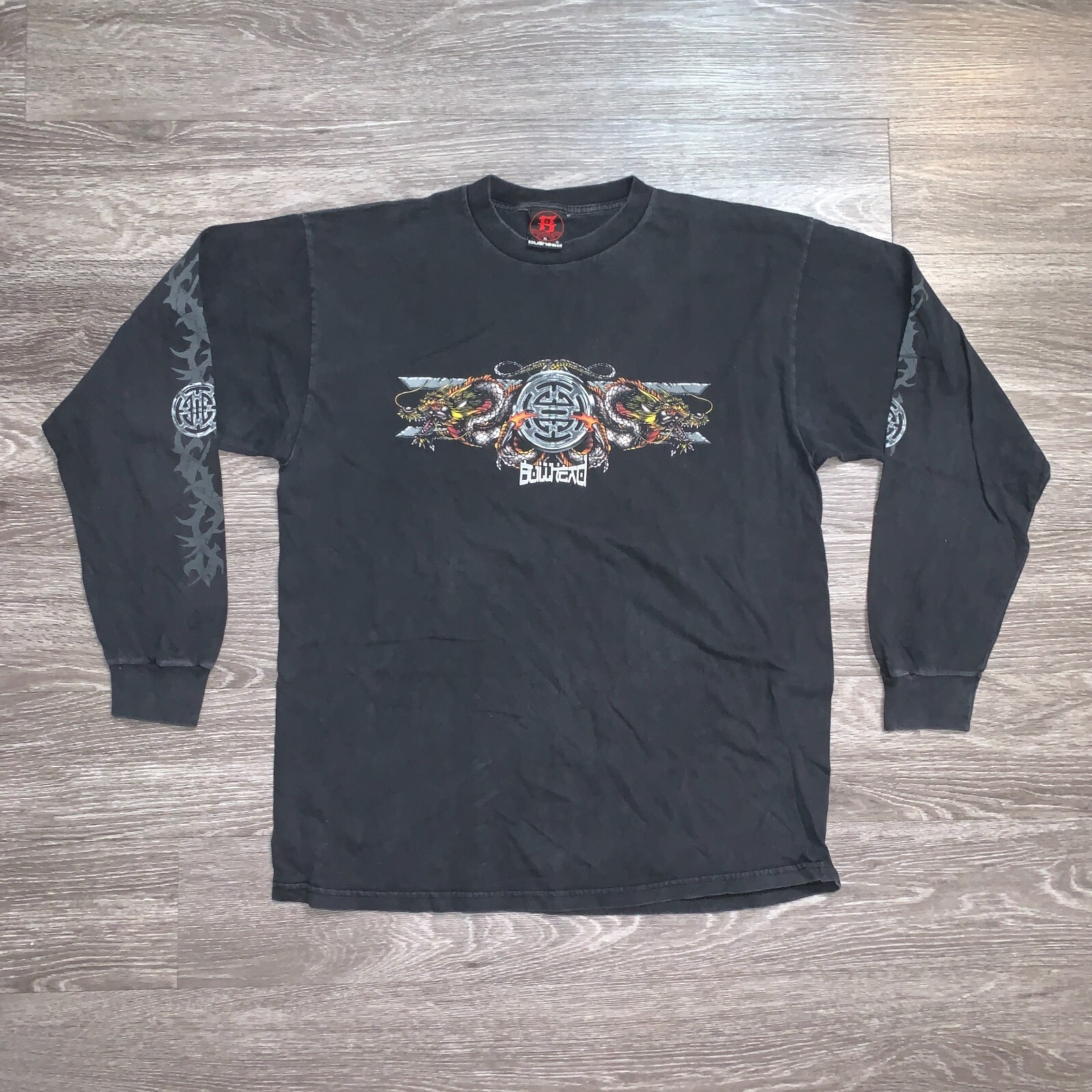 売れ筋商品|||ビーヤング Tシャツ レディース トップス BYPAPILONE HIGH NECK - Long sleeved top - black Ciaopanic Typy X Japanese Brand Black Long Sleeve Crew Neck