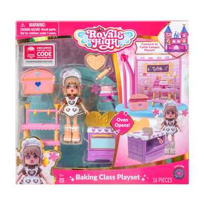 NEW! Royale High BAKING CLASS PLAYSET 3'' Mini Doll Accessories 2024 READ INSIDE