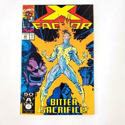X-Factor #68 Vol.1 (1986 Series) Direct Edition Marvel Comic Book July 1991