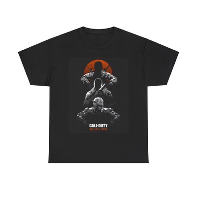 Call of Duty Black OPS Tshirt Retro gamer Xbox gaming Unisex Heavy Cotton Tee