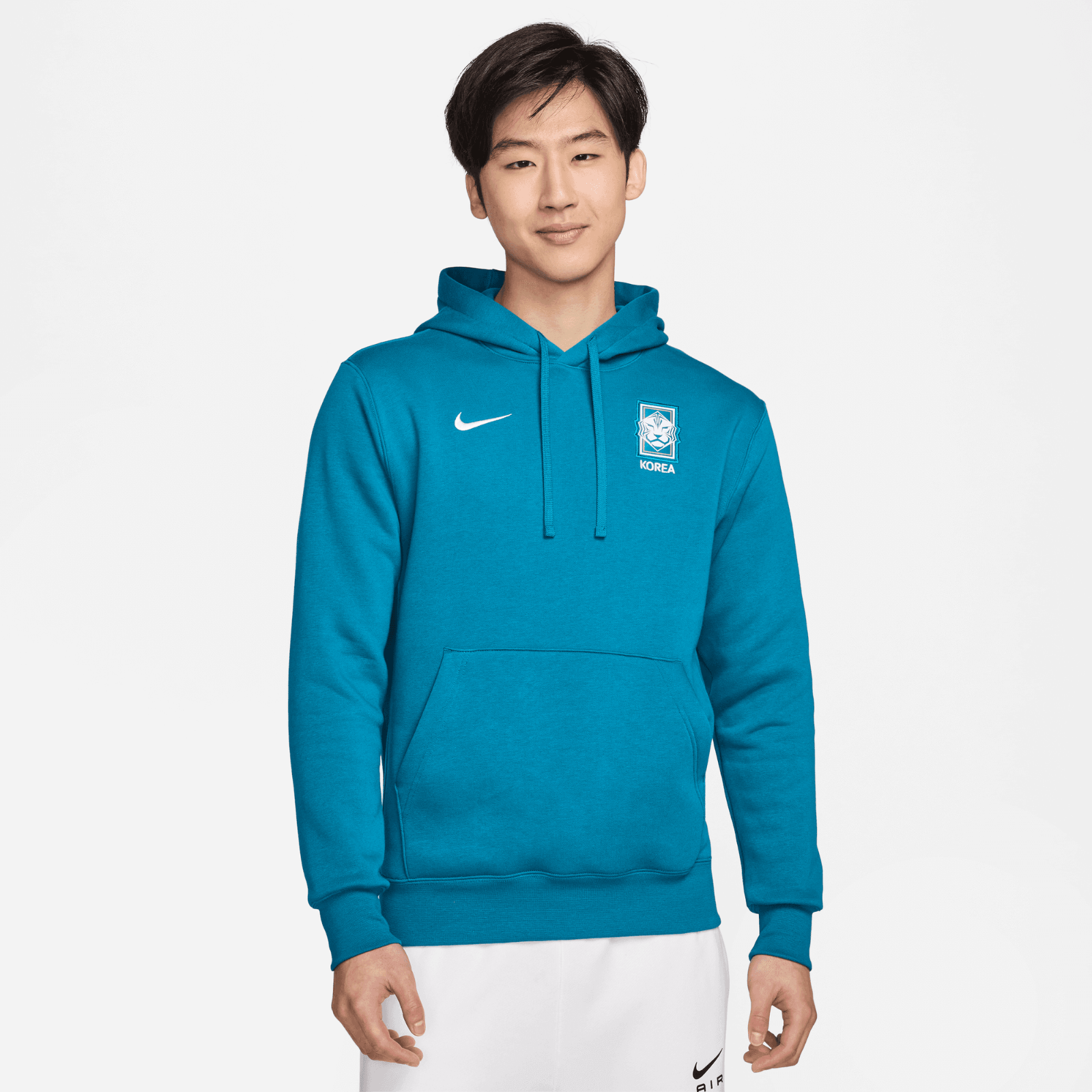 Nike Korea Soccer Fleece Pullover Hood Top T-shirt (7251