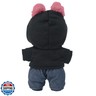 ZhuPolly 17cm Doll Clothes Sets(No Doll) Black Hoodie Outfits Handcrafted Designer Clothes Including Hoodie Trousers and Shoes
