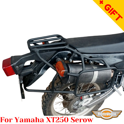 For Yamaha XT250 Luggage rack system Serow 250 Side carrier XT 250 Serow, Gift