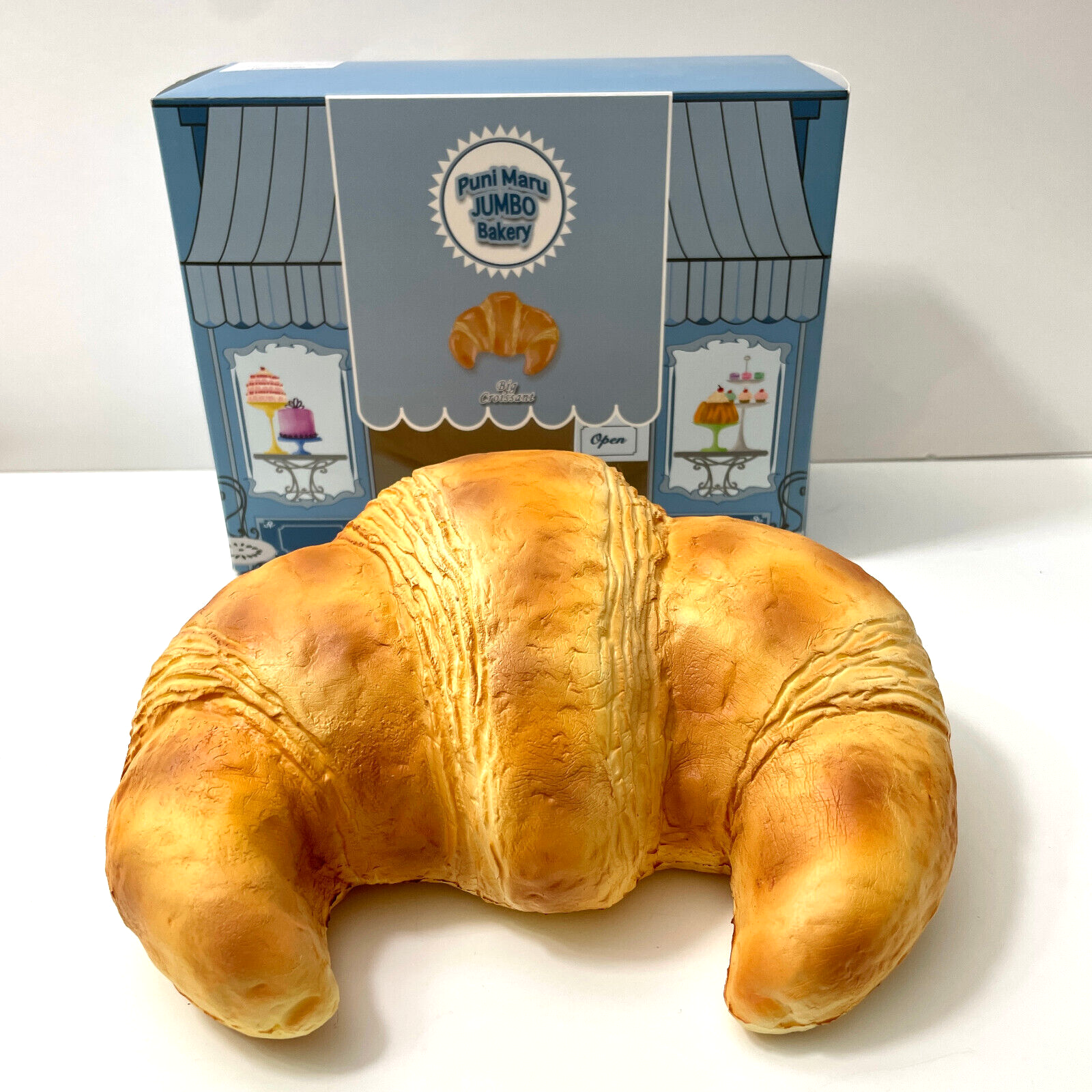 ぷに丸　puni丸　Puni Maru JUMBO Bakery クロワッサン Super jumbo puni maru bakery squishies cornet and croissants