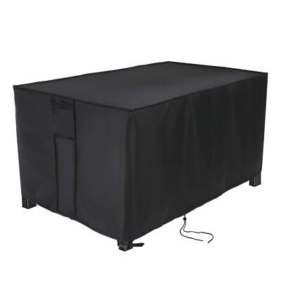 Onlyme Fire Table Cover Rectangle, 44 Inch Waterproof Fire Pit Cover Rectangular
