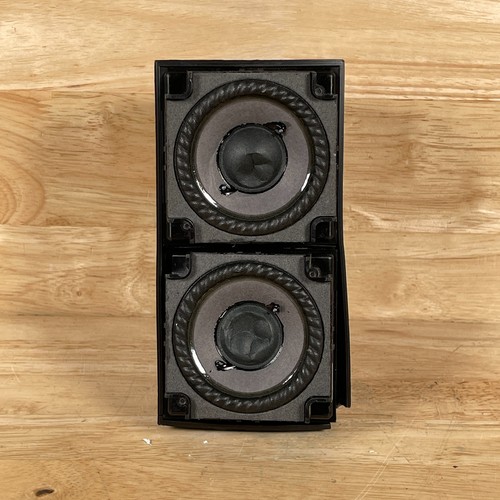 Bose Black Wired Horizontal Channel Center Double Cube