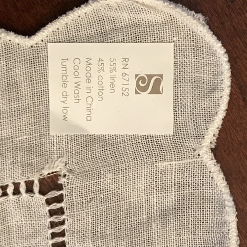 Bread Basket Liner Hot Roll Basket Liner Antique White