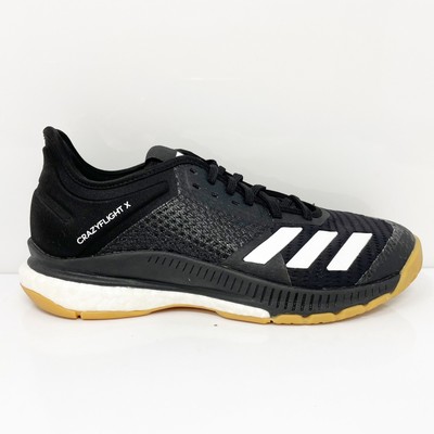 

Adidas Womens Crazyflight X 3 D97832 Черные кроссовки для бега Размер 5.5, Черный, Crazyflight X 3