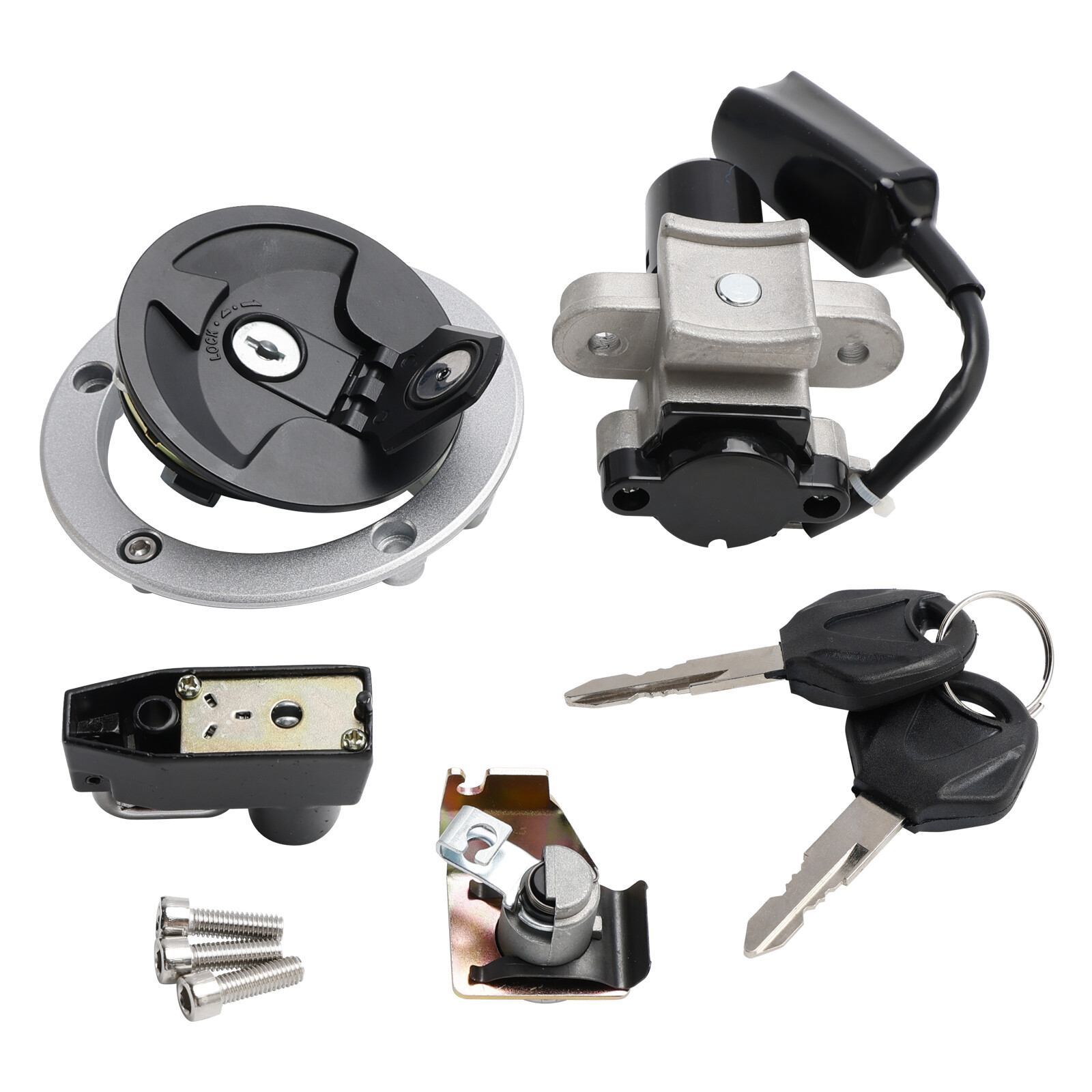 NEW Lock Set For Kawasaki BR125J Z125 Pro 2017 2018 2019 2020 2021