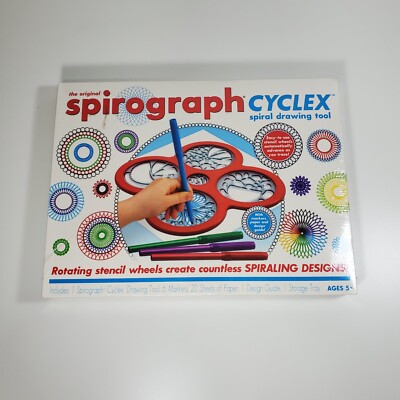 Hasbro Spirograph Cyclex Set The Original Spiral Drawing Tool + Accessories New