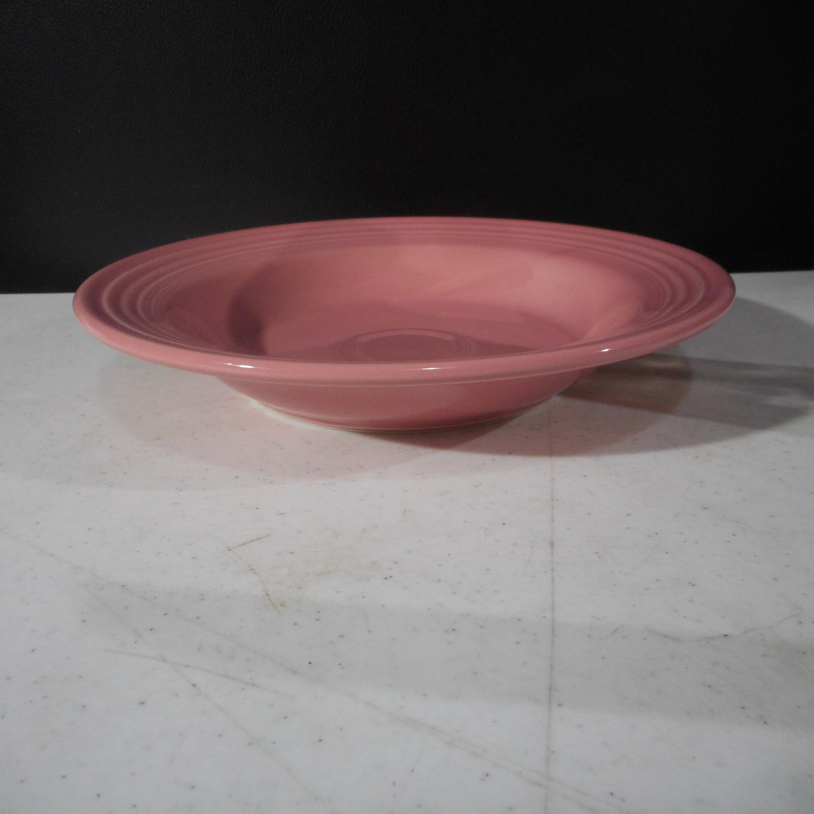 Homer Laughlin Fiesta Rose Large Rim Soup Bowl