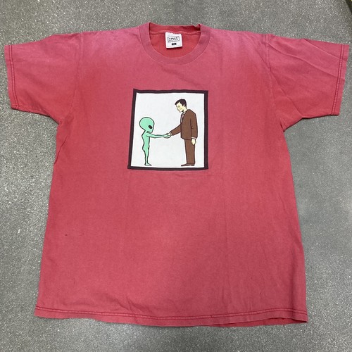 Vintage 90s HELMET Alien Original Print Large Tee | eBay