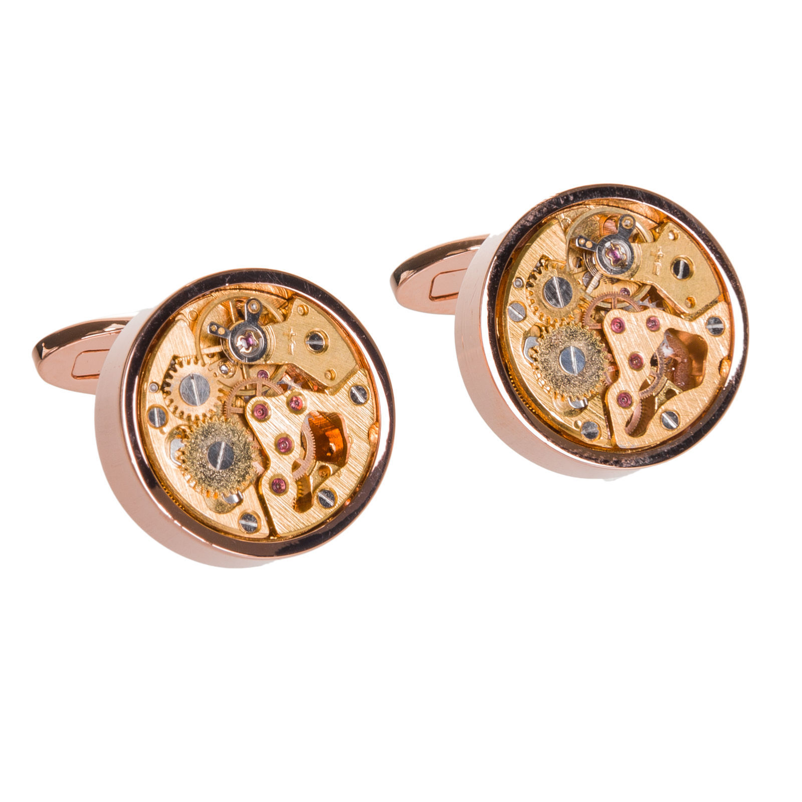 Gemelos Oro Rosa para Hombre