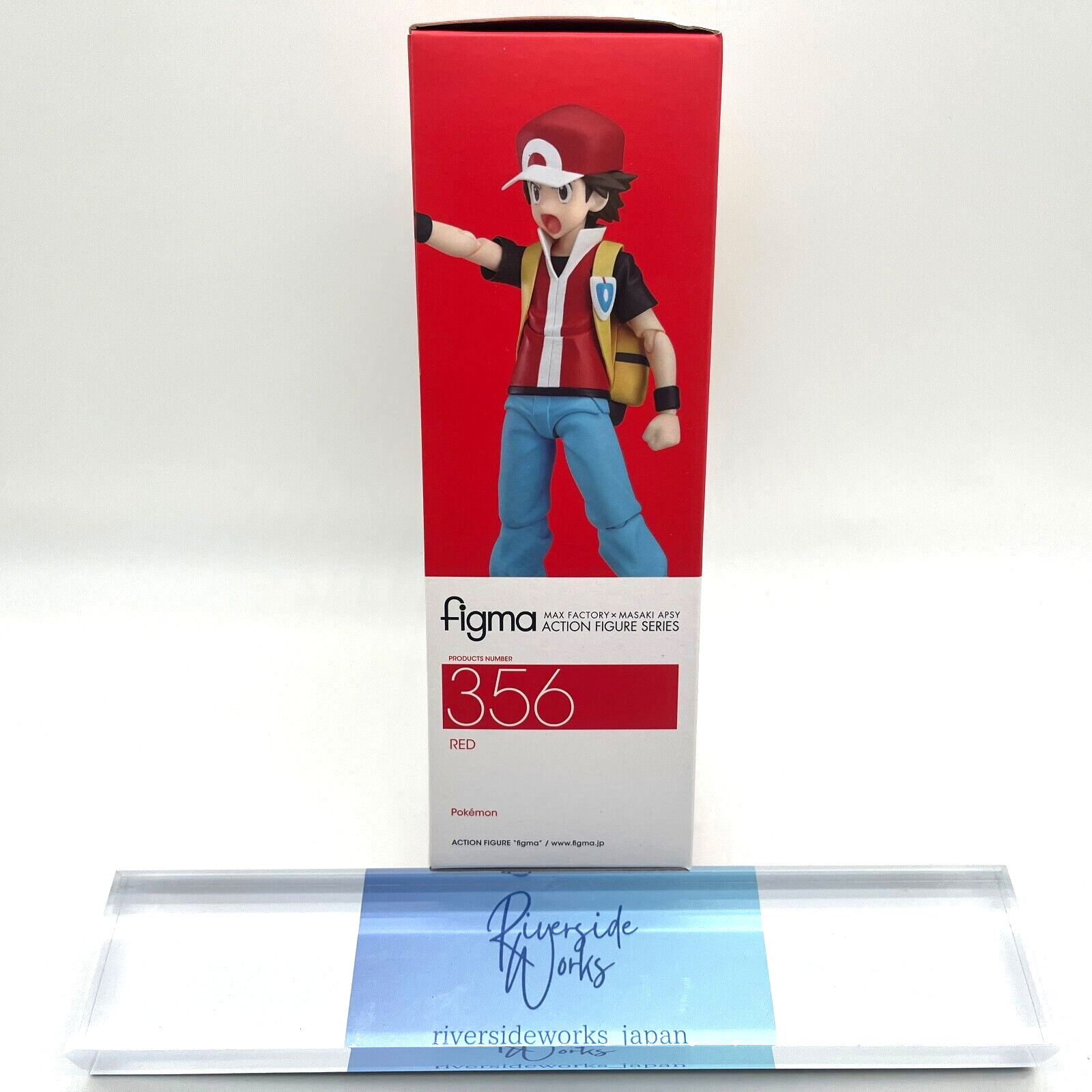 Max Factory figma Pokemon Red Trainer No.356 Pocket Monster Max Factory figma Pokemon Red Trainer No.356 Pocket Monster