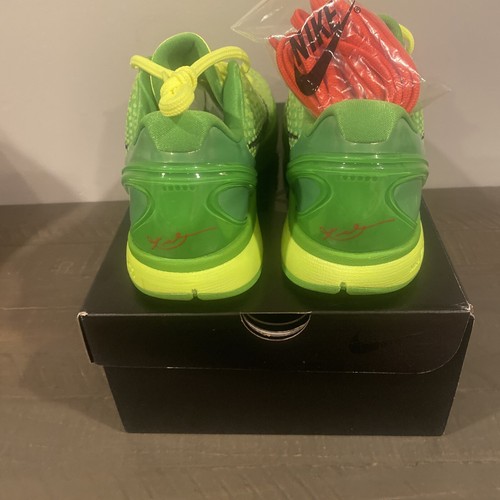 Pre-owned Kobe Vi Protro “grinch” (cw2190-300) Size 10m In Green