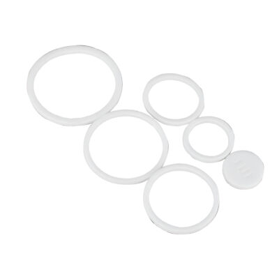 20pcs 46mm Clear Coin Storage Box Round Plastic Case Capsules Container Holder