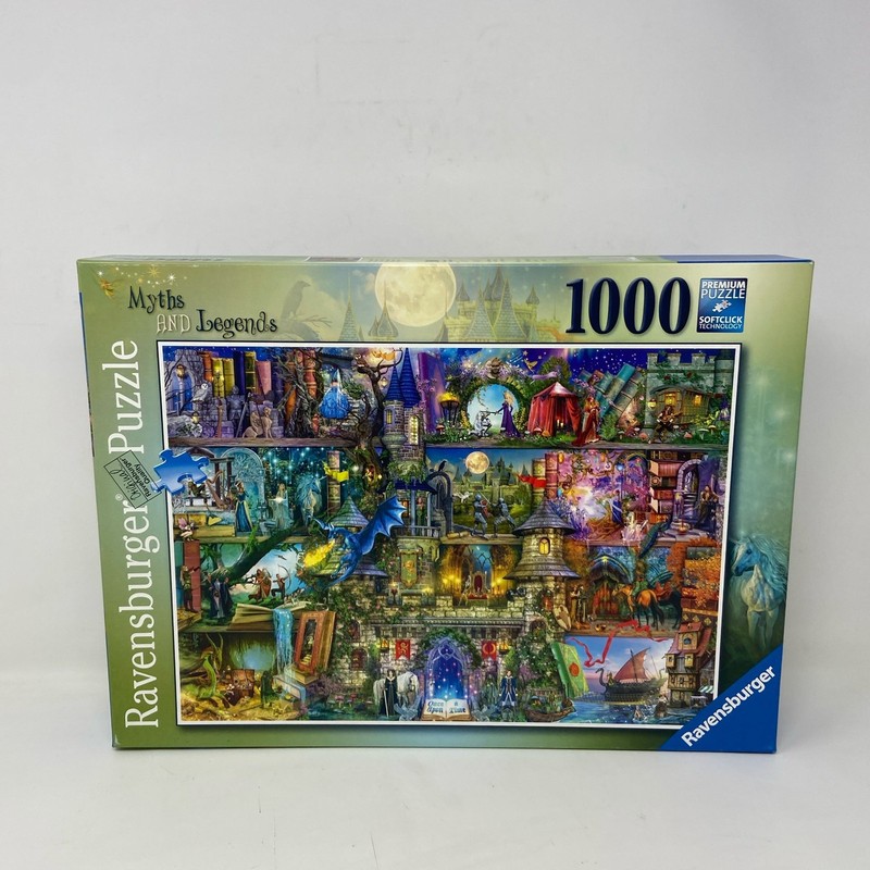 Ravensburger Myths & Legends 1000pc Jigsaw Puzzle, Multi-Color 27x20