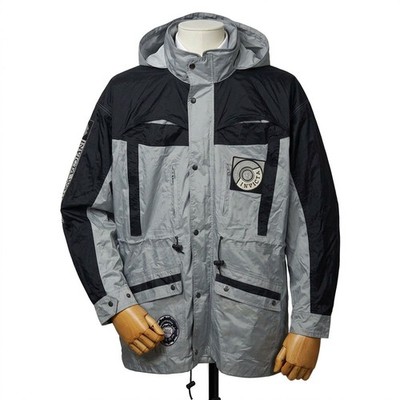 Invicta Extreme Gear Weatherproof Jacket Y2K Colorblock Gray Black Mens Size XXL
