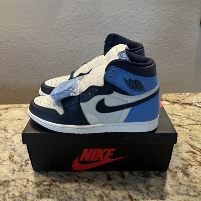 Nike Air Jordan 1 Retro High OG Obsidian 555088-140 Men s Size 10.5 Brand New