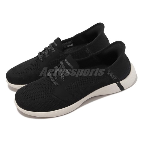 

Женские повседневные слипоны Skechers On-The-Go Swift-Fearless Black White 137290-BKW, Черный, On-the-go Swift-fearless Slip-ins