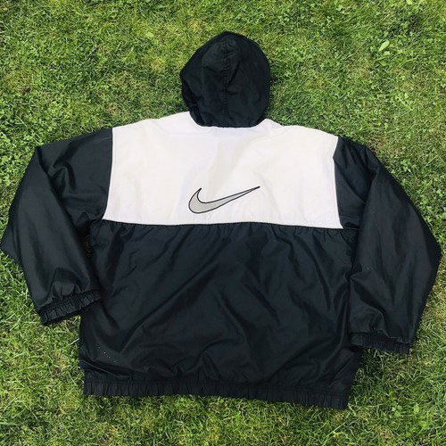 Nike MA-1 Flight Jacket Bomber Black/White