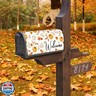 Fall Mailbox Covers Magnetic Standard Size Welcome Pumpkin Post Letter Box Wraps Decorative Autumn Leaves Mailbox Cover for Outdoor Garden Yard Home Decor Fall Thanksgiving Decorations 21