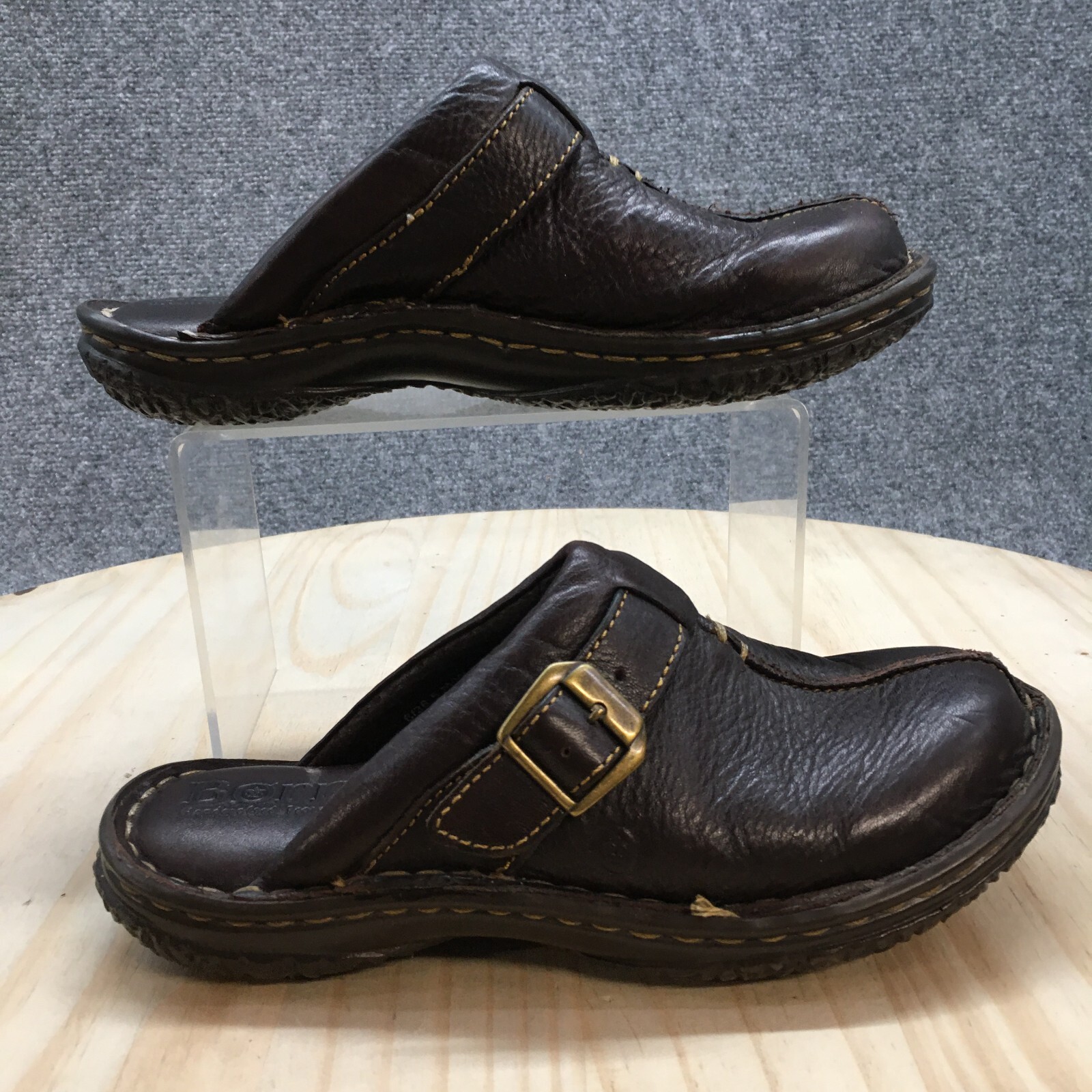 靴 Square Buckle Mules brown 37 24176164_54162786_1000.jpg