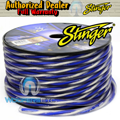 STINGER SHW510BC-100 FOOT SPOOL 10 GAUGE OFC OXYGEN FREE COPPER SPEAKER CABLE