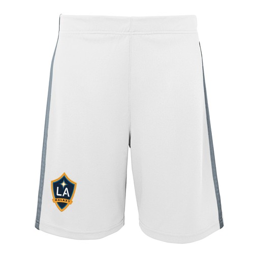 Шорты для фанатов Adidas Infants MLS LA Galaxy, белый/серый