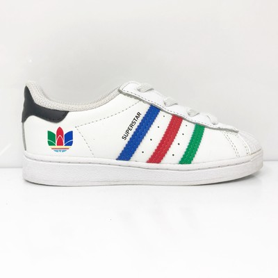 

Adidas Boys Superstar FW5240 Белая повседневная обувь Кроссовки Размер 10 K, Белый, Superstar