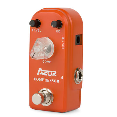AZOR Effect Compressor Guitar Pedal AP-305 Micro Guitar Effects Pedals 9V Parts