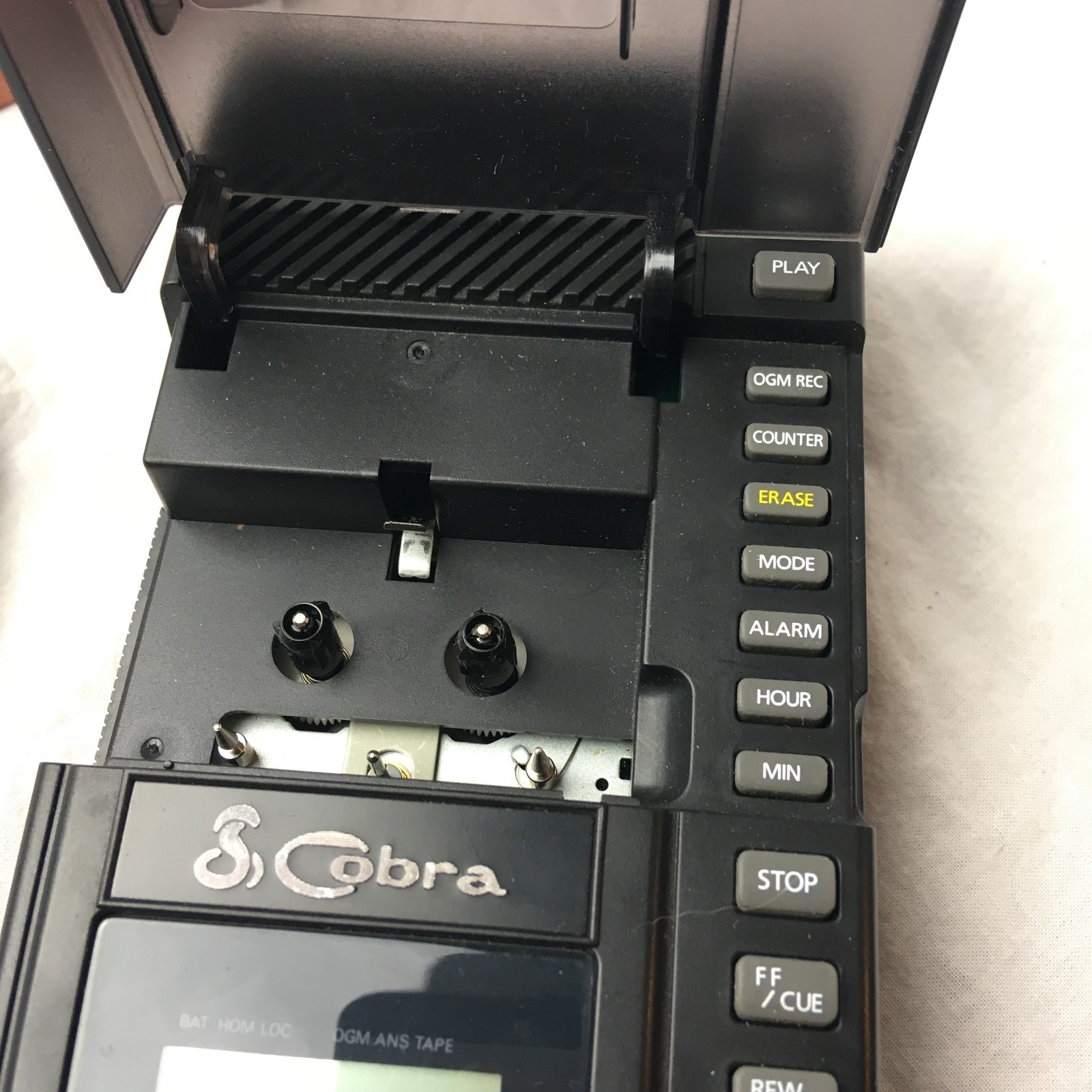 Cobra AN-8540 Portable Dictation Transcriber Recorder System Answering Machine