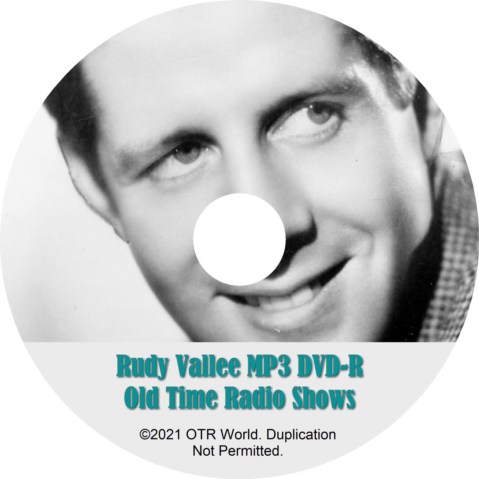 Rudy Vallee Fleischmann's Yeast Hour OTR OTRS Old Time Radio Shows MP3 On DVD-R